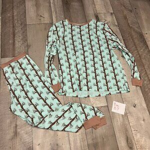 North woods owl leveret pajama set mens xl